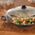 Σκεύος wok Swiss Diamond 36 cm με καπάκι και σχάρα, επαγωγή Μαύρο
