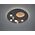 Φωτιστικό οροφής LED TRIO Zodiac, 43W, 2300+3000+4000K, 4300lm, μαύρο, o50 x 10 cm