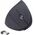 Renkforce RF-WM-322, Δεξιόχειρας, Κάθετος σχεδιασμός, Οπτικό, Ασύρματο RF, 1600 DPI, Μαύρο
