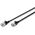 Καλώδιο Patch DIGITUS CAT 6A F/FTP Slim 0,50m μαύρο