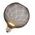 Διακοσμητικός λαμπτήρας LED OSRAM FLAT, E27 G125BK, 3.5 W, 2700K, 300 lm, NON-DIM, μαύρο χρώμα.
