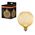 Διακοσμητικός λαμπτήρας LED OSRAM FLAT, E27 G125GD, 3.5 W, 2700K, 300 lm, NON-DIM, χρυσό χρώμα.