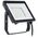 LED spotlight PHILIPS, IP65, 50W, 3000 K, 4500 lm, black, 22.3 x 3.1 x 18.3 cm