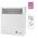 Θερμοπομπός TESY HeatEco Cloud, 0.5 kW, ηλεκτρονικός θερμοστάτης, έλεγχος Wi-Fi