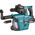 Młotowiertarka Makita Makita cordless combi hammer DHR243RTJW, 18Volt, rotary hammer (blue / black, MAKPAC size 4, 2x Li-Ion batteries 5.0 Ah, dust extraction DX07)