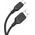 Kabel USB Hoco HOCO kabel USB A do Typ C 3A X90 1 m czarny