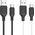 Kabel USB Hoco HOCO kabel USB A do Typ C 3A X90 1 m czarny