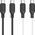 Kabel USB Hoco HOCO kabel USB A do Typ C 3A X90 1 m biały