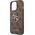 Guess Etui Guess GUHCP13L4GMGBR Apple iPhone 13 Pro brązowy/brown hardcase 4G Big Metal Logo