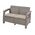 Keter Corfu Love Seat Sofa