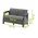 Keter Corfu Love Seat Sofa