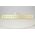 Γρίλια εξαερισμού αλουμινίου RA650G, 60 x 500 mm, χρυσό χρώμα.