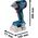 Klucz udarowy Bosch Bosch cordless impact wrench GDS 18V-330 HC Professional, 18Volt (blue/black, 2x Li-Ion battery ProCORE18V 4.0Ah, Bluetooth module, in L-BOXX)