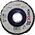 Bosch Bosch X-LOCK δίσκος καθαρισμού χονδρό, N377 μέταλλο, 125mm, δίσκος λείανσης (μαύρο)