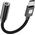 Adapter USB Techly Techly Adapter Słuchawkowy USB-C na Mini Jack 3.5mm z Układem DAC