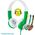 Słuchawki BuddyPhones Connect (BP-CO-GREEN-01-K)