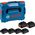 Bosch Bosch 4x battery ProCORE 18V 4.0Ah + 2x battery ProCORE 18V 8.0Ah Professional (blue/black, L-BOXX, AMPShare Alliance)