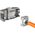 EFB Moduł Keystone Cat6a STP Shortbody z osłoną portu metalowy