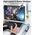 Adapter Techly Karta Sieciowa USB-C 3.1 na RJ45 Gigabit z Hubem 3x USB 3.0