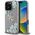 Etui Guess Grained Roses Big 4G logo do  iPhone 16 Pro Max fioletowy