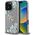 Etui Guess Grained Roses Big 4G logo do  iPhone 16 Pro Max fioletowy