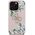 Etui Guess Grained Roses Big 4G logo do  iPhone 16 Pro Max różowy