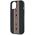 Etui Karl Lagerfeld Saffiano Athleisure  Stripes Cord do iPhone 15 czerwony