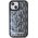 Etui Karl Lagerfeld Liquide Glitter      Monogram Gradient do iPhone 15 czarny