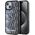 Etui Karl Lagerfeld Liquide Glitter      Monogram Gradient do iPhone 15 czarny