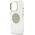 Etui Guess IML Metal Colored Circle      Classic Logo MagSafe do iPhone 16 Pro szary