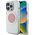 Etui Guess IML Metal Colored Circle      Classic Logo MagSafe do iPhone 16 Pro różowy