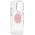 Etui Guess IML Metal Colored Circle      Classic Logo MagSafe do iPhone 16 Pro różowy