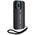 Etui Karl Lagerfeld Saffiano Athleisure  Stripes Cord do iPhone 15 Pro Max czarno-różowy