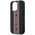 Etui Karl Lagerfeld Saffiano Athleisure  Stripes Cord do iPhone 15 Pro czarno-czerwony