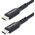 StarTech USB2CC4MBKE kabel USB USB 2.0 4 m USB C USB B/USB C Czarny