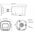 KAMERA IP DS-2CD1063G2-LIUF/SL(2.8MM)PL Smart Hybrid Light 6Mpx Hikvision