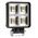 Lampa robocza szperacz led awl59 68w 6500k 8000lm 12v 24v amio-04200