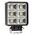 Lampa robocza szperacz led awl60 69w 6500k 7200lm 12v 24v amio-04201