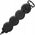 Przedłużacz 3x2P+Z,ON/OFF,1,4m, 3x1mm?, czarny