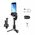 Gimbal Statyw Selfie Stick Lampa LED + Pilot do Telefonu / AOCHUAN M1 PRO
