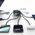 Ładowarka sieciowa USAMS Travel Adapter  CC310 3xUSB-C 70W 4w1 US/AU/EU/UK czarny