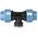 Unidelta trójnik redukcyjny PE GW 63x2''x63 603663