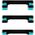 ΒΗΜΑ ΓΙΑ ΑΕΡΟΒΙΚΗ AS002 BLACK/MINT HMS