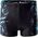 AquaWave KĄPIELÓWKI ATOS JR BLACK SCUBA BLUE LOGO PRINT 158