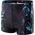 AquaWave KĄPIELÓWKI ATOS JR BLACK SCUBA BLUE LOGO PRINT 158