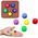 Kości Do Gry W Gonggi Hacele Gra Zręcznościowa Squid Games Podstawka 5szt B LEAN TOYS