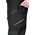 Spodnie robocze Mix&Match, 4 way stretch, czarno-zielone, rozmiar M