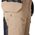 Spodnie robocze Mix&Match, 4 way stretch, z kaburami, Cordura, beżowo-czarne, rozmiar XXXL