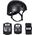 Nils Extreme MR290+H230 KASK Z OCHRANIACZAMI ZESTAW CZARNY ROZM. S NILS EXTREME
