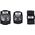 Nils Extreme MR290+H230 KASK Z OCHRANIACZAMI ZESTAW CZARNY ROZM. S NILS EXTREME